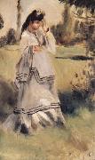Pierre-Auguste Renoir Femmu dans un Paysage Sweden oil painting artist